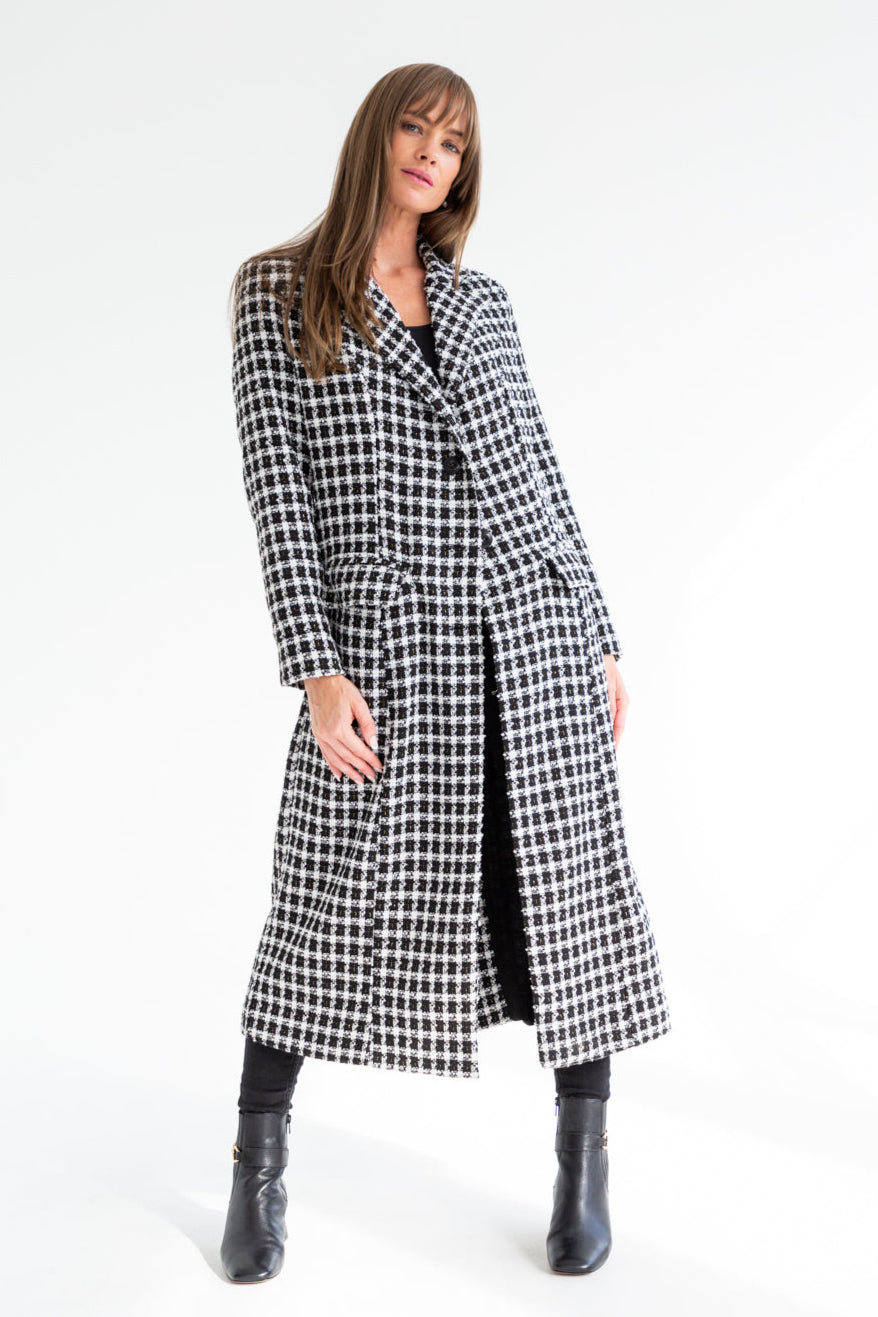 ジャケット・アウター LISIERE CHECK W COAT L'Appartement DEUXIEME CLASSE（チェック ・ ロングコート）のフリマ