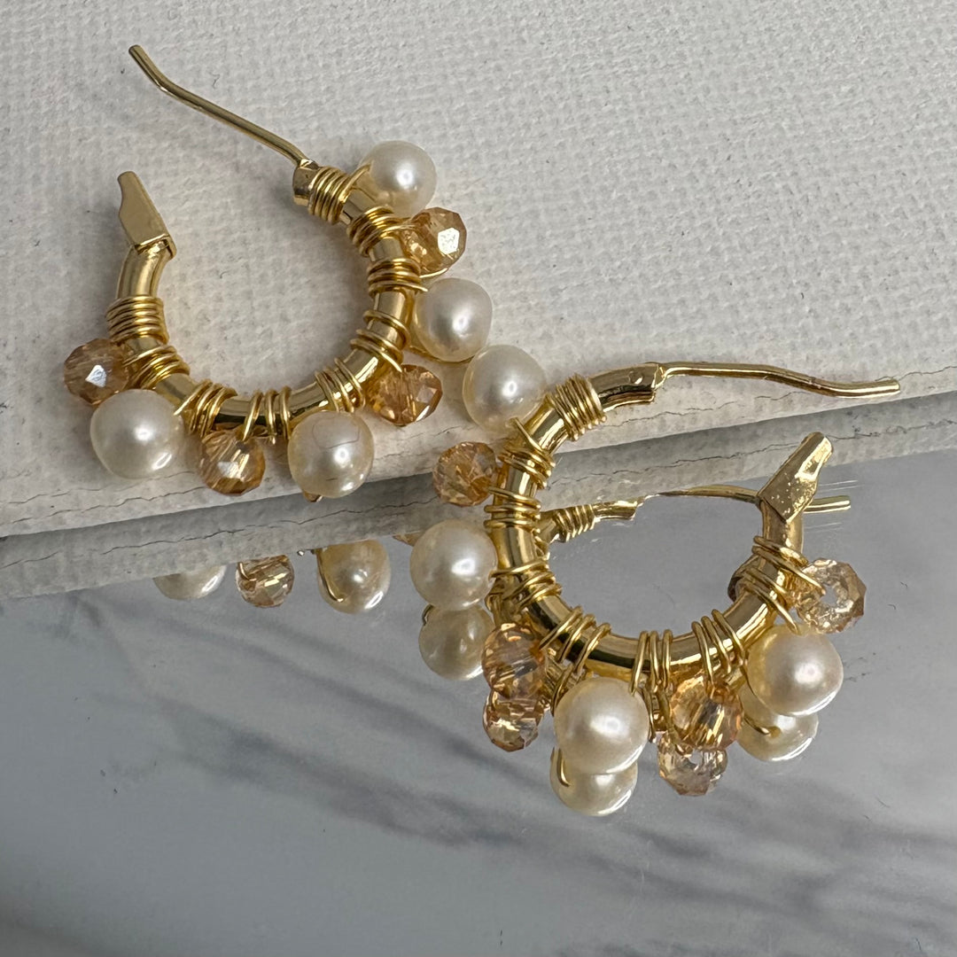 Athena Hoop Earrings