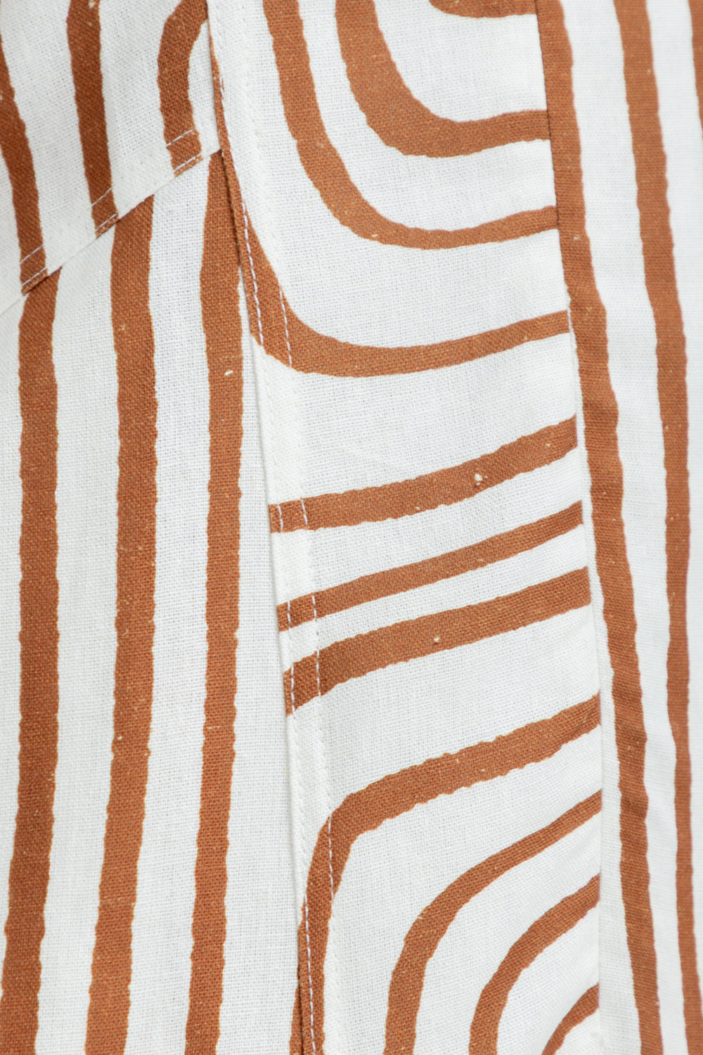 Gianna Dress Brown Geo Cap Sleeve-DRESSES-kindacollection-Kinda