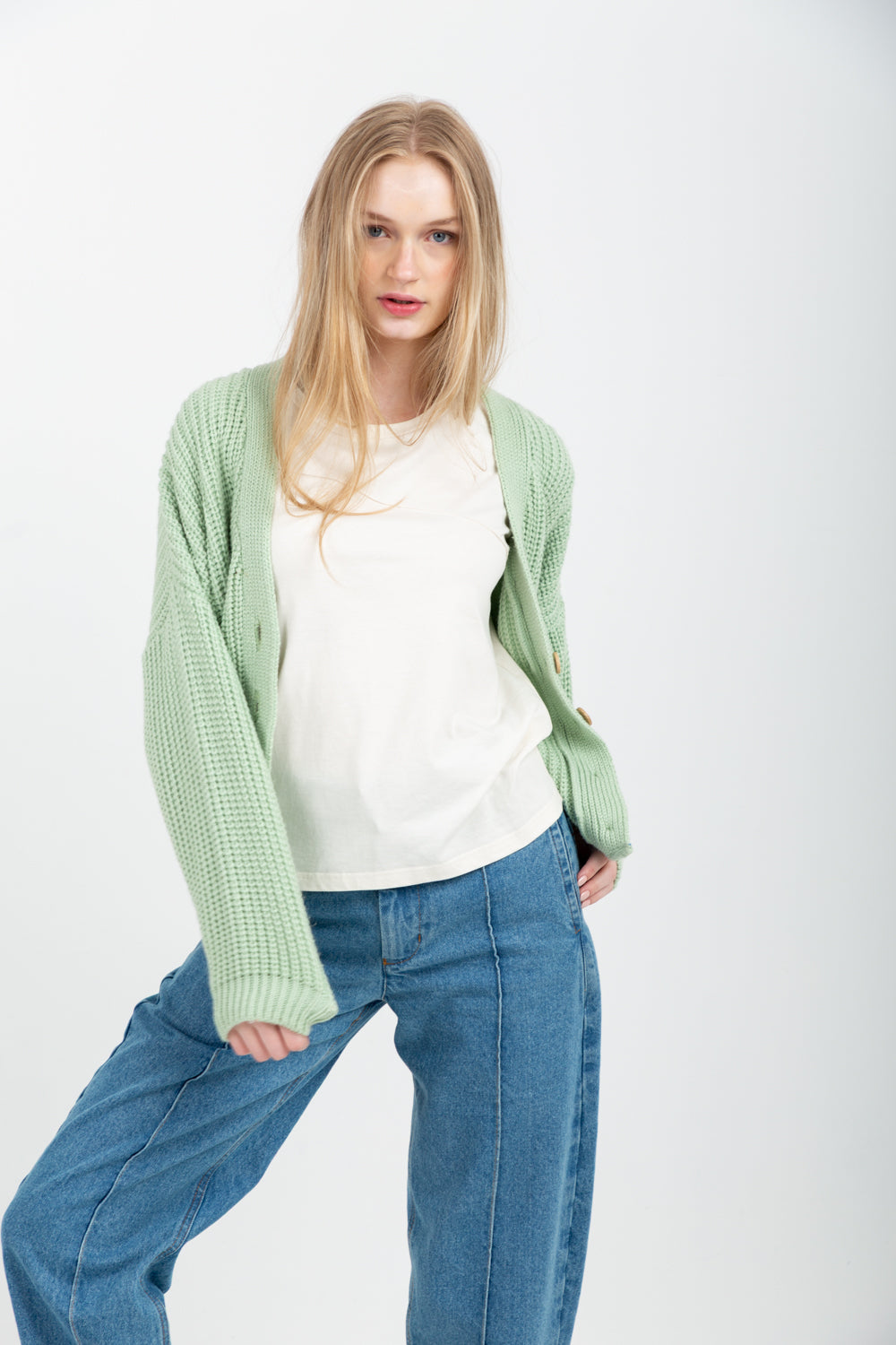 Annie Cardi Mint Green