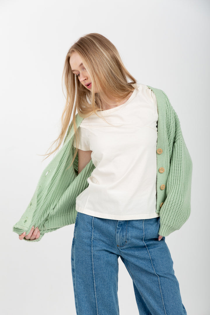 Annie Cardi Mint Green