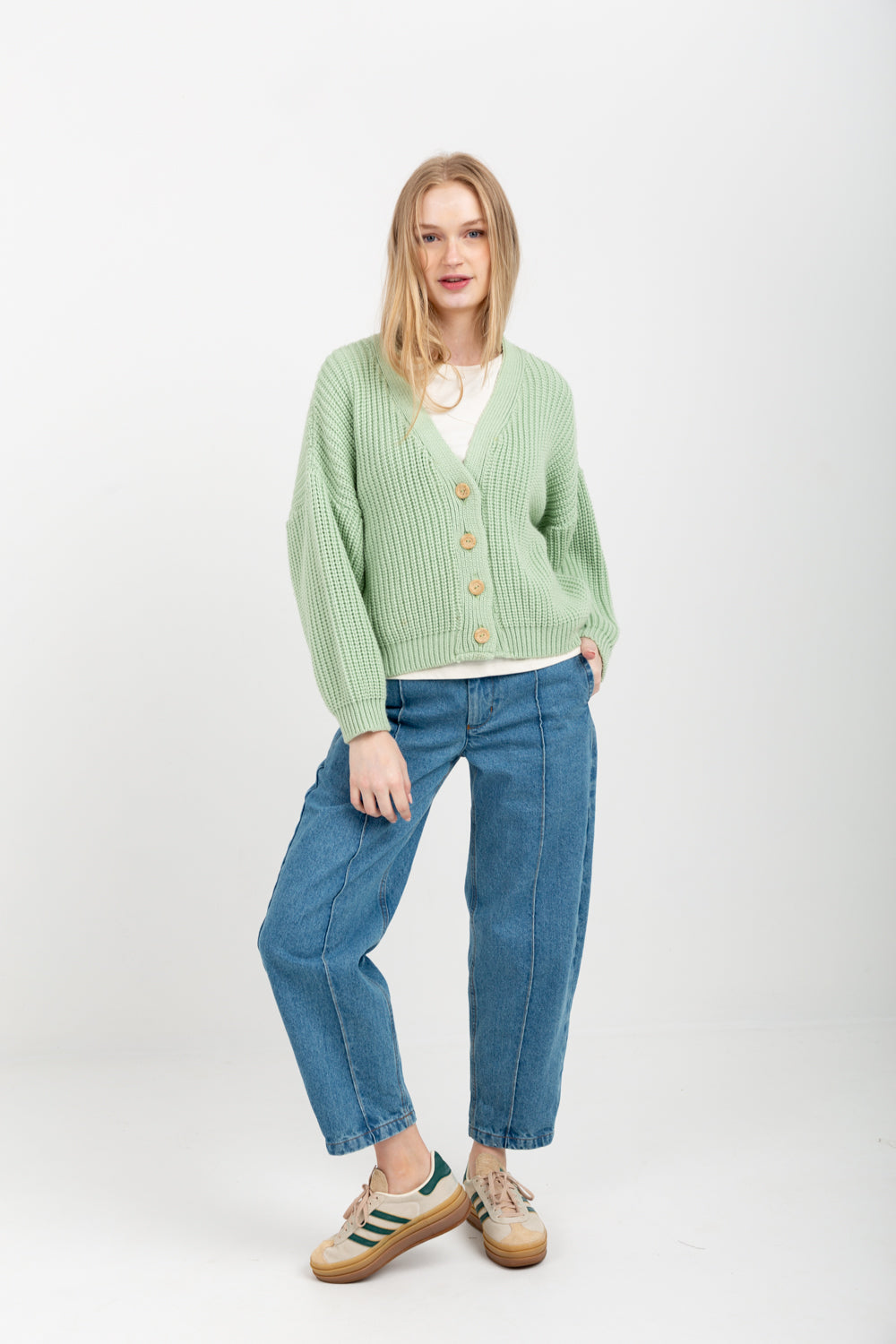 Annie Cardi Mint Green