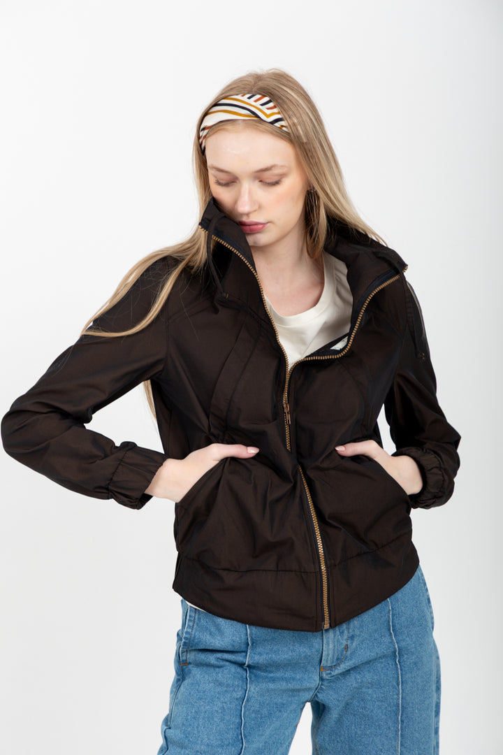 Natalie Jacket Bitter Chocolate