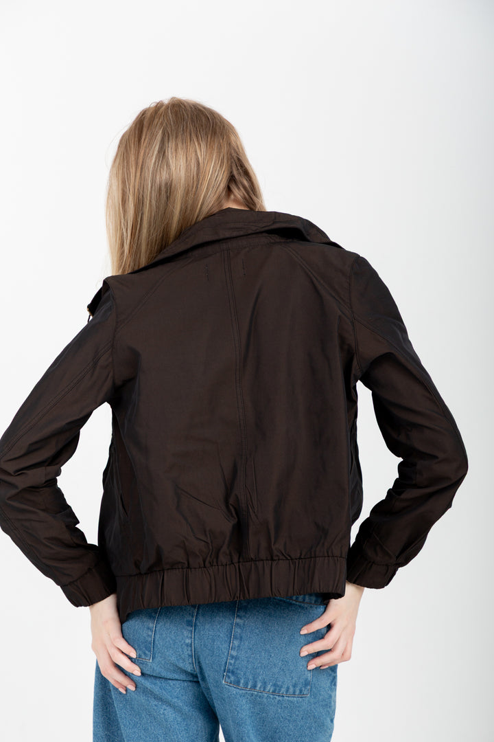 Natalie Jacket Bitter Chocolate