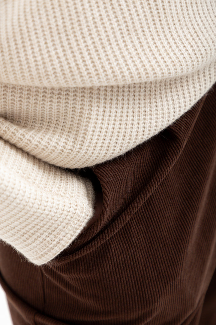 Gorge Pants Chocolate Corduroy-PANTS-kindacollection-Kinda