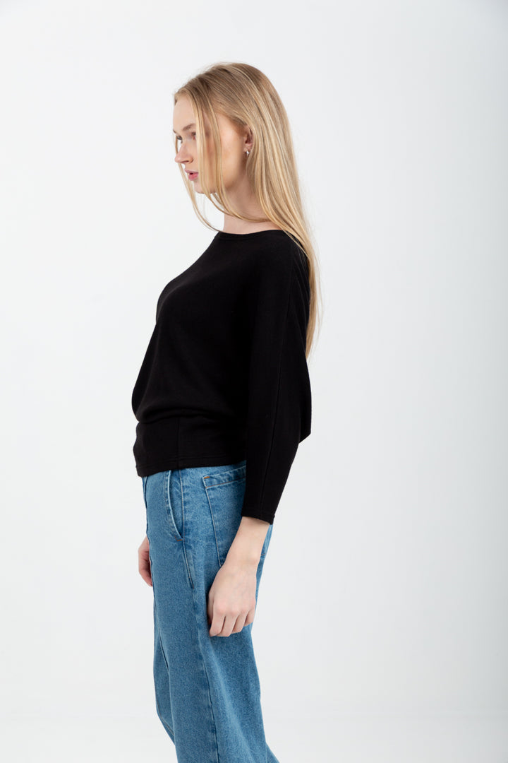 Boatneck Top Black
