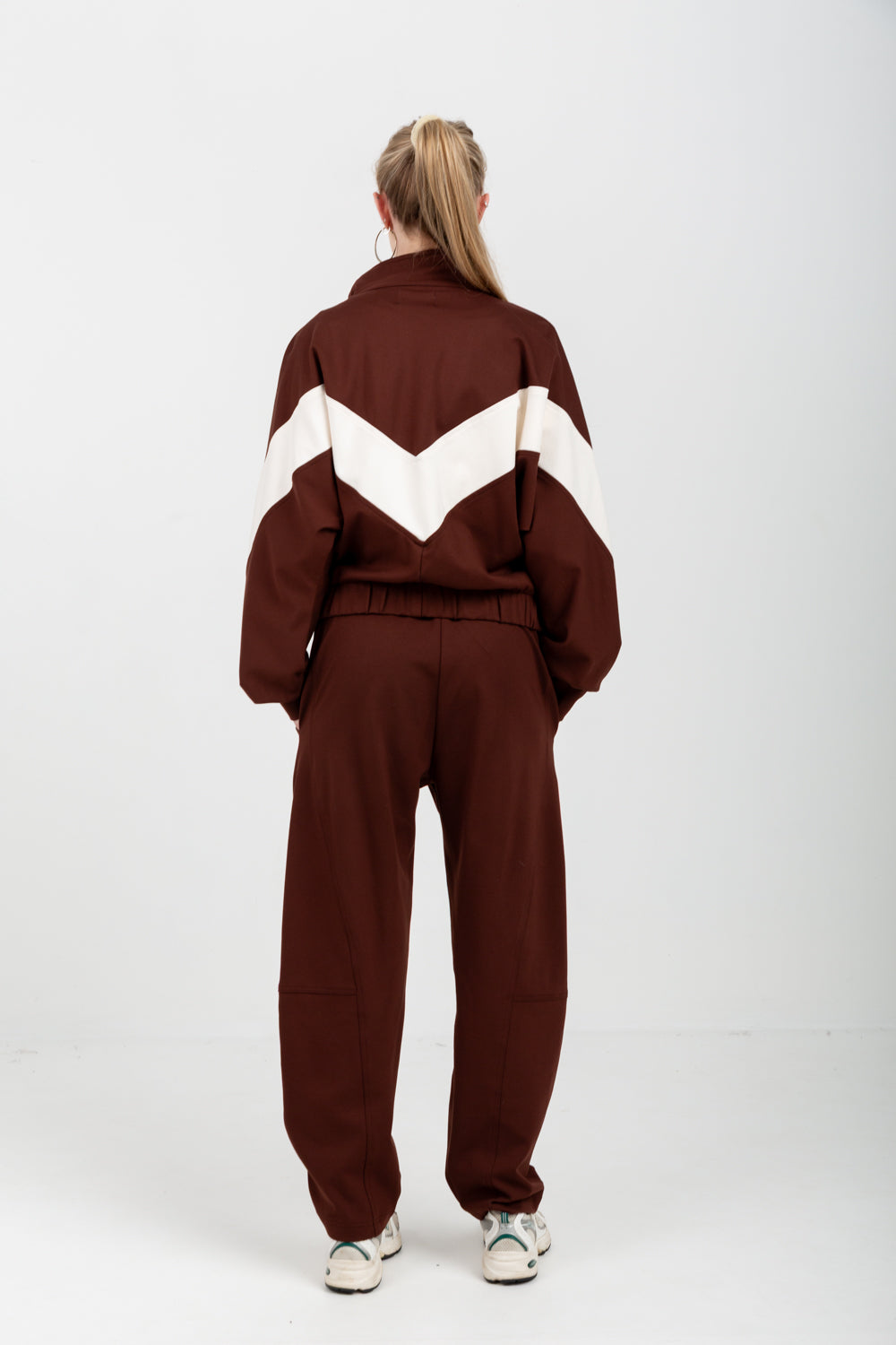 Lauper Jacket Chocolate-TRACK SETS-Kindacollection-Kinda