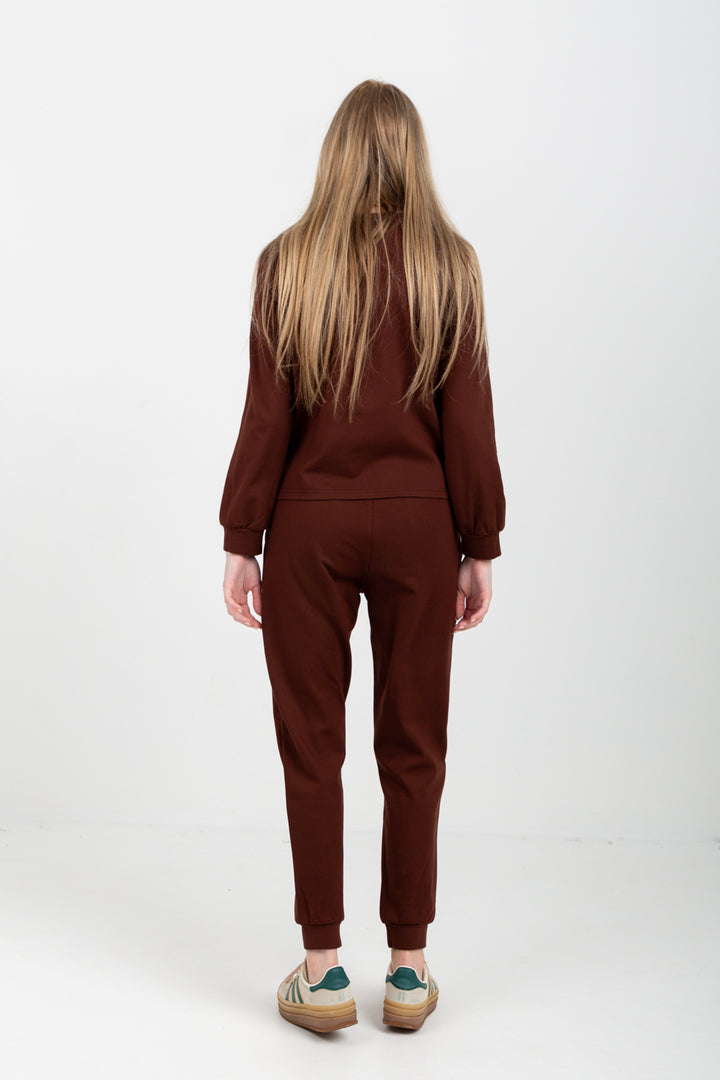The Track Pants Chocolate Brown