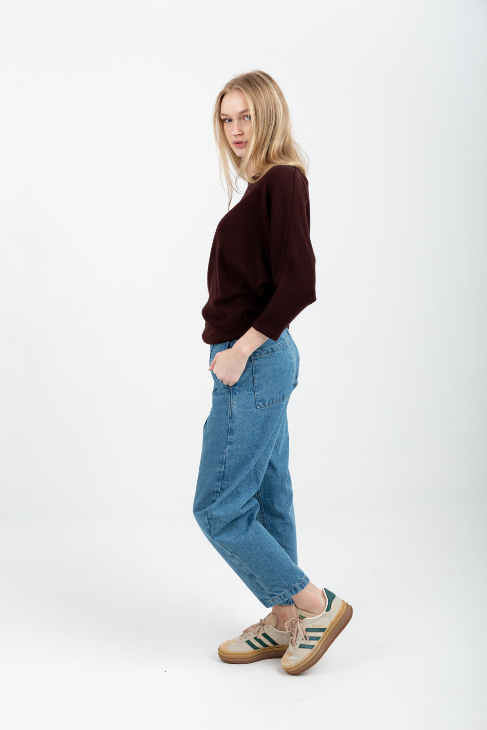 Boatneck Top Chocolate