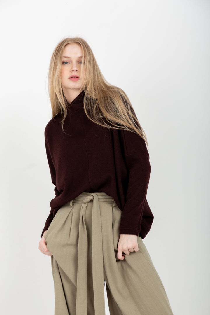 Louise Pants Dusty Green-PANTS-kindacollection-Kinda