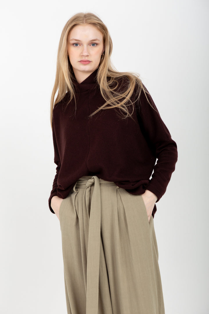 Demi Top Chocolate-TOPS-Kindacollection-Kinda