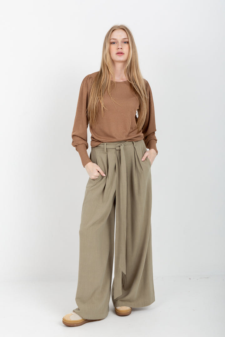 Zoe Top Camel