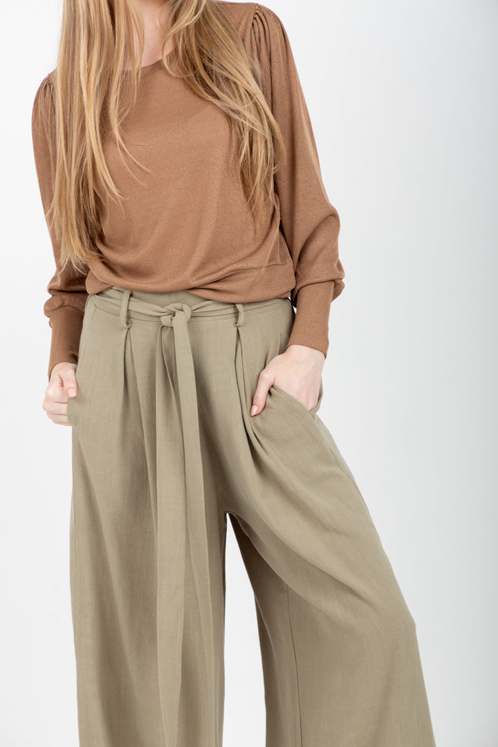 Zoe Top Camel