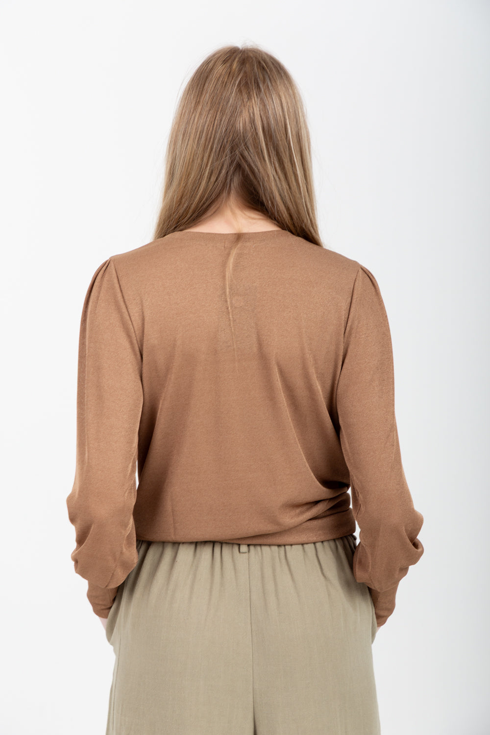 Zoe Top Camel