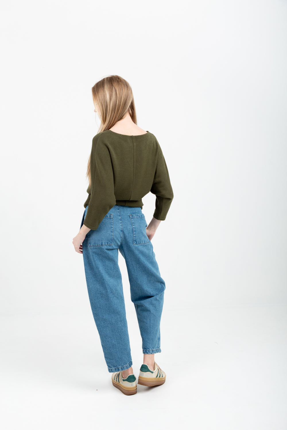 Boatneck Top Khaki