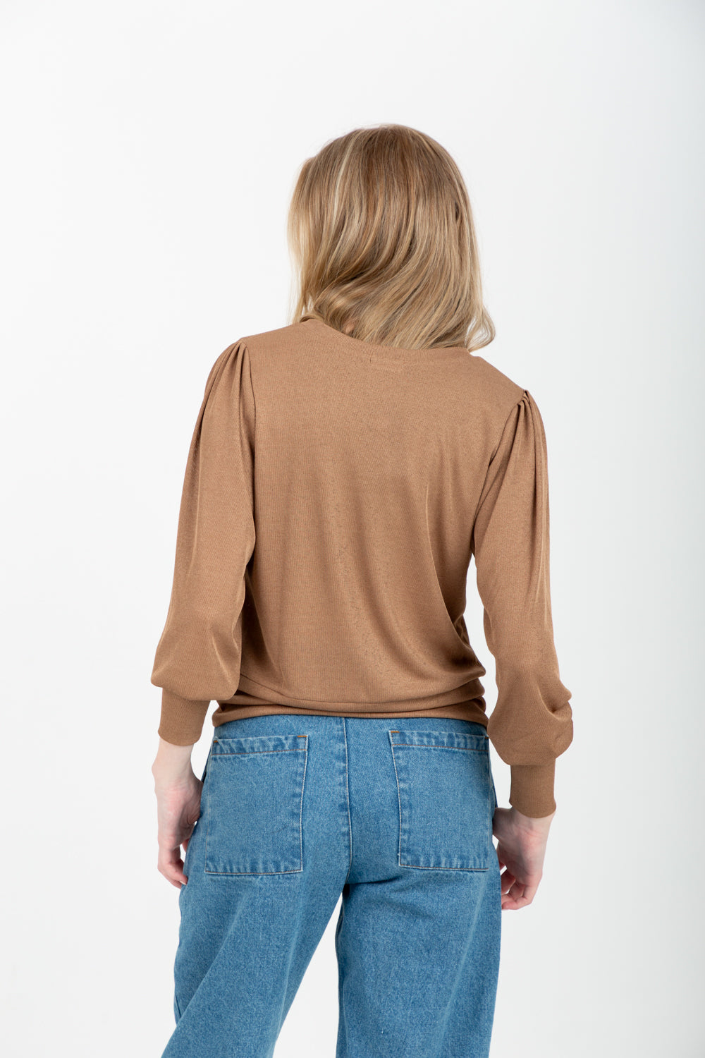 Zoe Top Camel