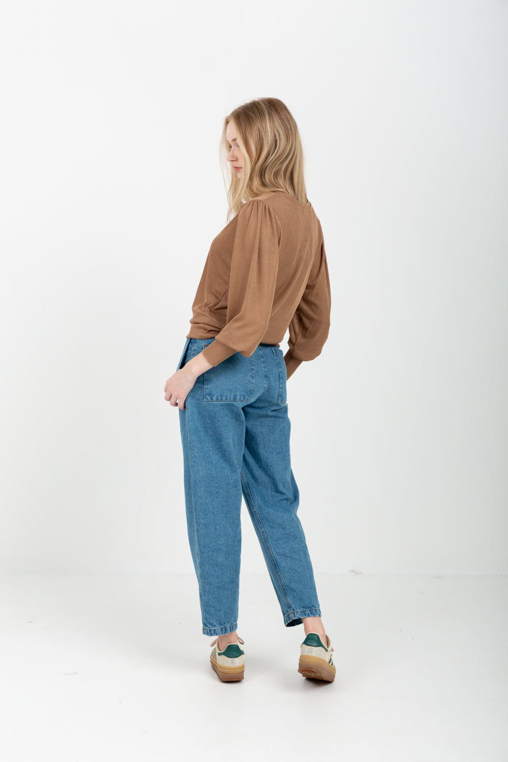 Zoe Top Camel