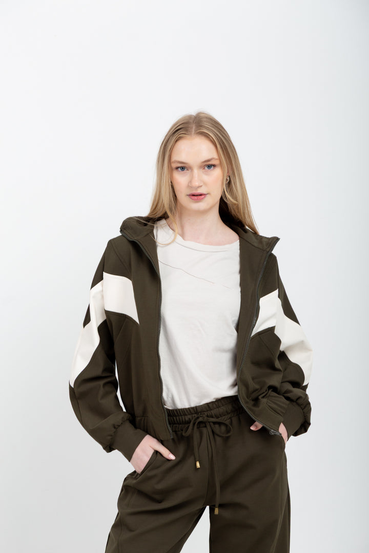 Lauper Jacket Komon Green-TRACK SETS-Kindacollection-Kinda
