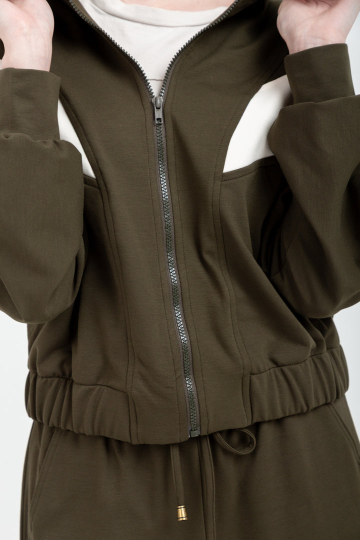 Lauper Jacket Komon Green-TRACK SETS-Kindacollection-Kinda