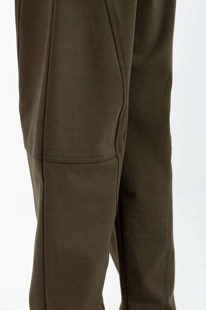 Tiffany Barrel Pants Komon Green-TRACK SETS-Kindacollection-Kinda