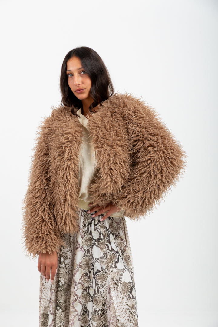 Farrah Coat Bone