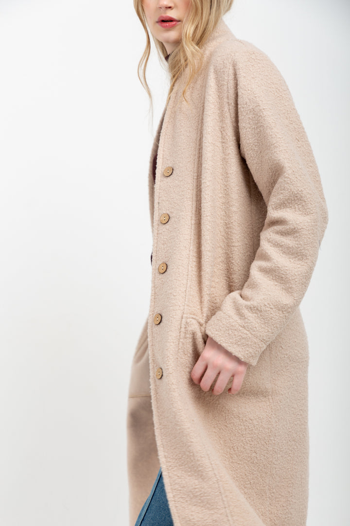 Kylie Coat Ivory-JACKETS-Kinda-Kinda