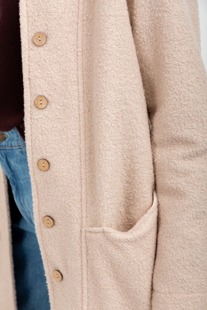 Kylie Coat Ivory-JACKETS-Kinda-Kinda