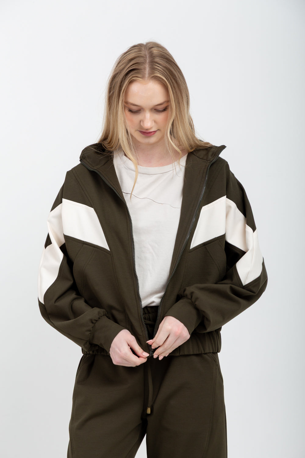 Lauper Jacket Komon Green-TRACK SETS-Kindacollection-Kinda