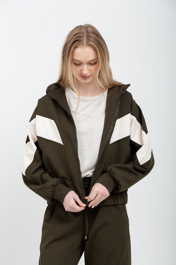 Lauper Jacket Komon Green-TRACK SETS-Kindacollection-Kinda