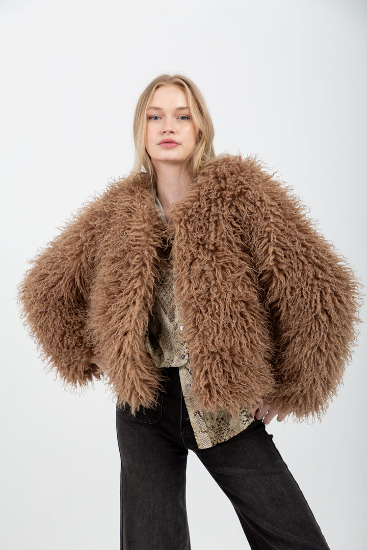 Farrah Coat Bone