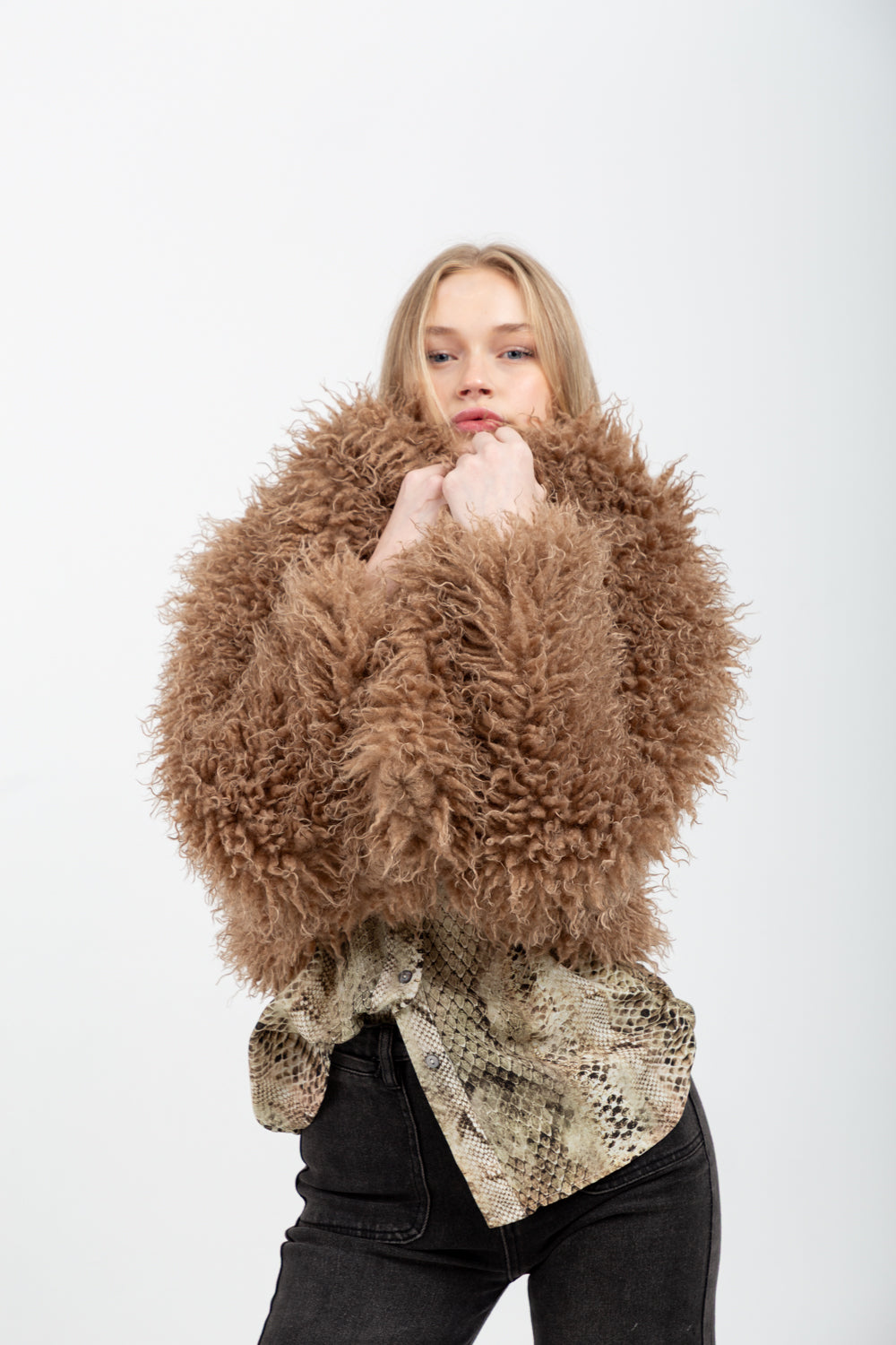 Farrah Coat Bone