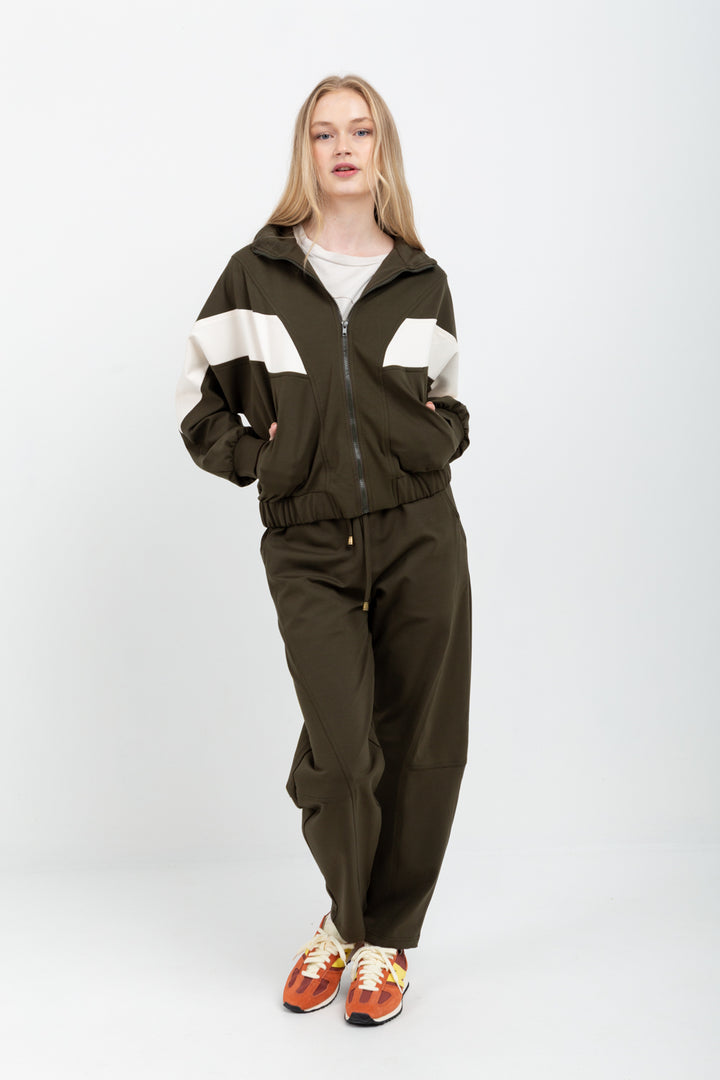 Lauper Jacket Komon Green-TRACK SETS-Kindacollection-Kinda