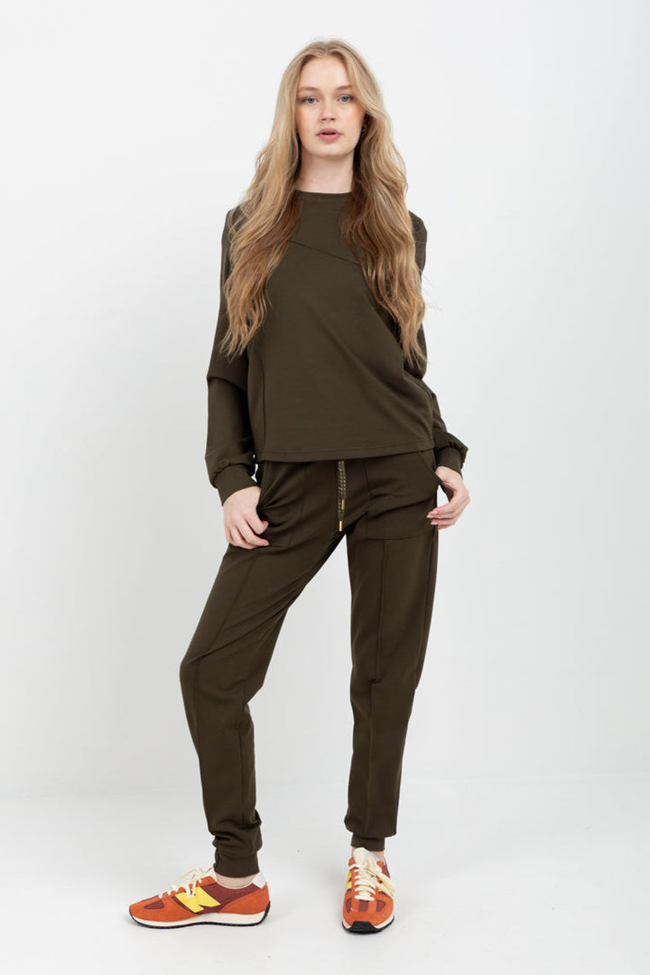 The Track Top Komon Green-TRACK SETS-kindacollection-Kinda