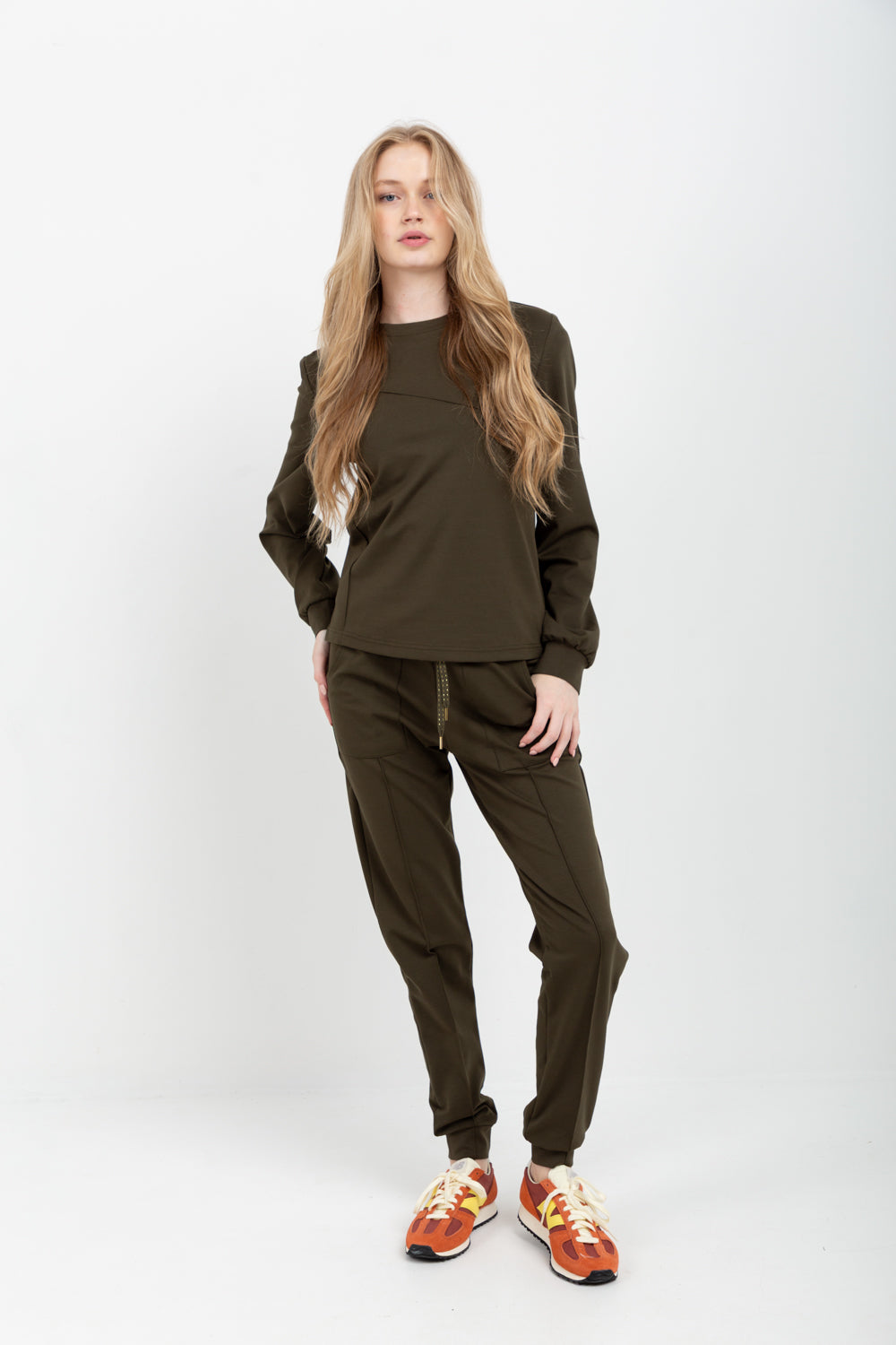 The Track Top Komon Green-TRACK SETS-kindacollection-Kinda