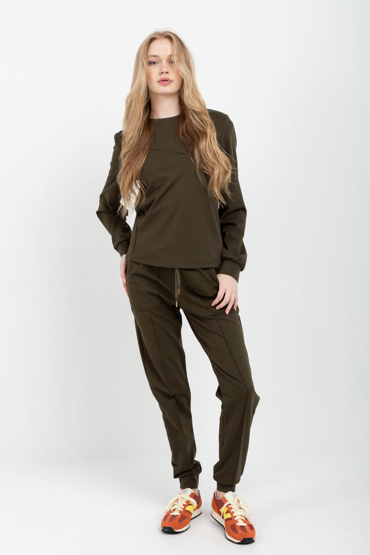 The Track Pants Komon Green-TRACK SETS-kindacollection-Kinda