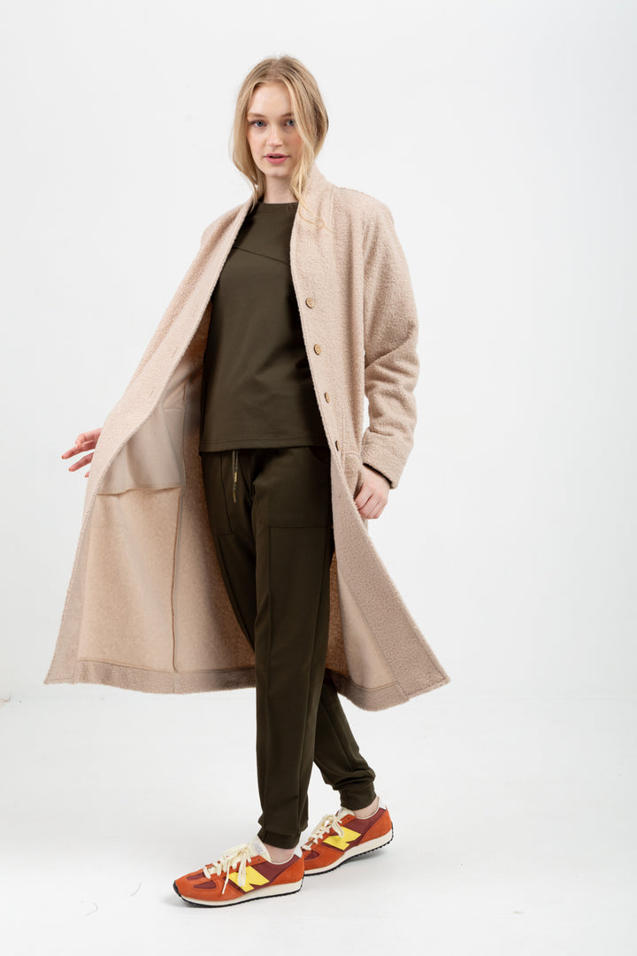 Kylie Coat Ivory-JACKETS-Kinda-Kinda