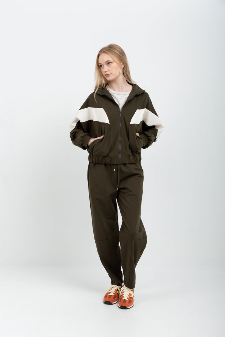 Lauper Jacket Komon Green-TRACK SETS-Kindacollection-Kinda