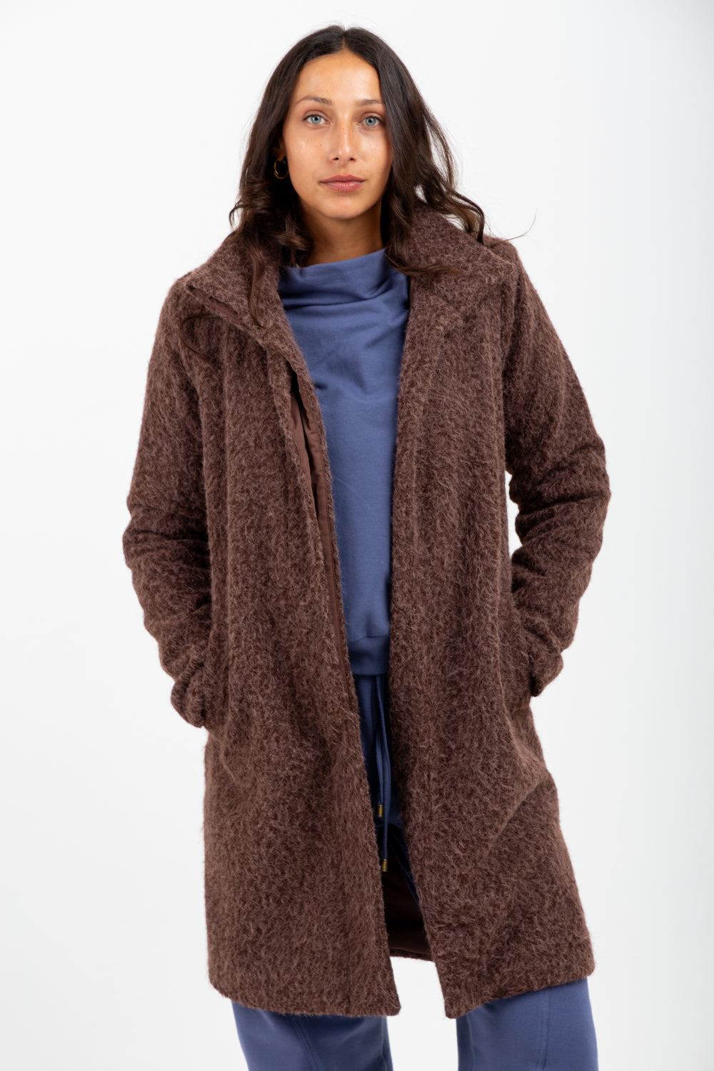 Chrissy Coat Brown Bear-JACKETS-kindacollection-Kinda