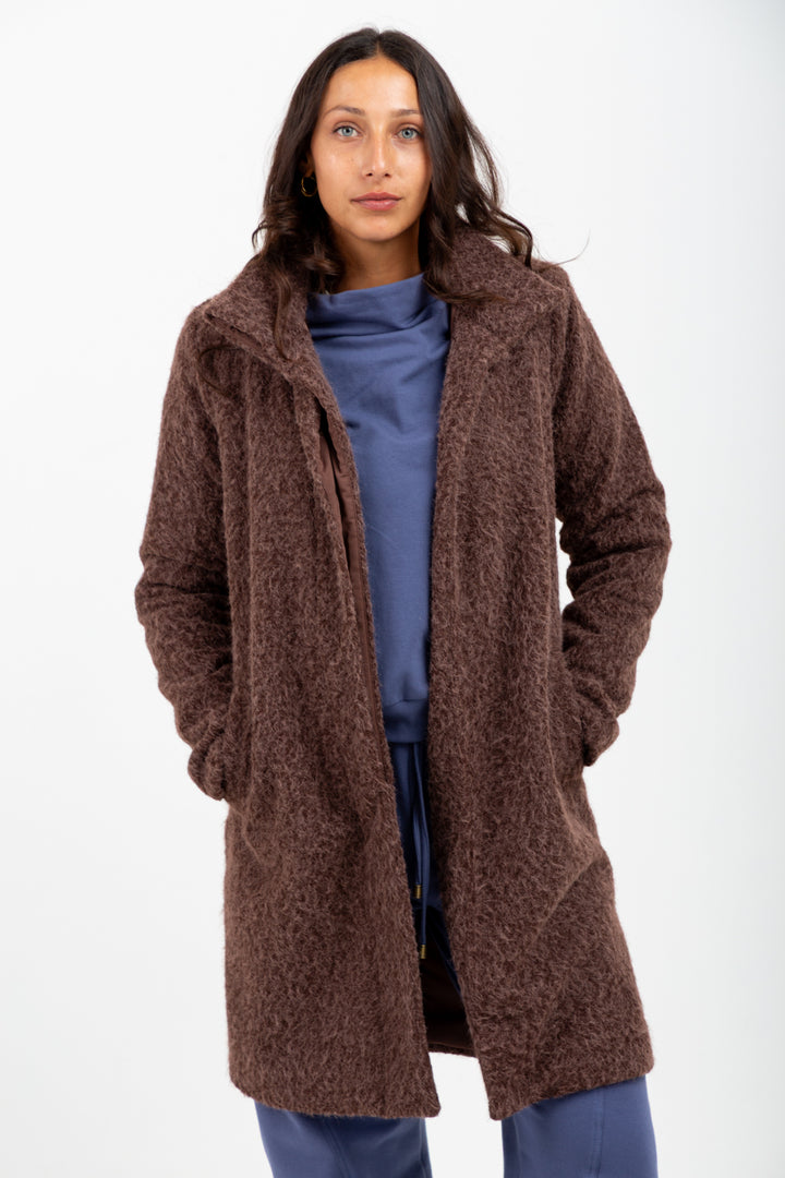 Chrissy Coat Brown Bear-JACKETS-kindacollection-Kinda