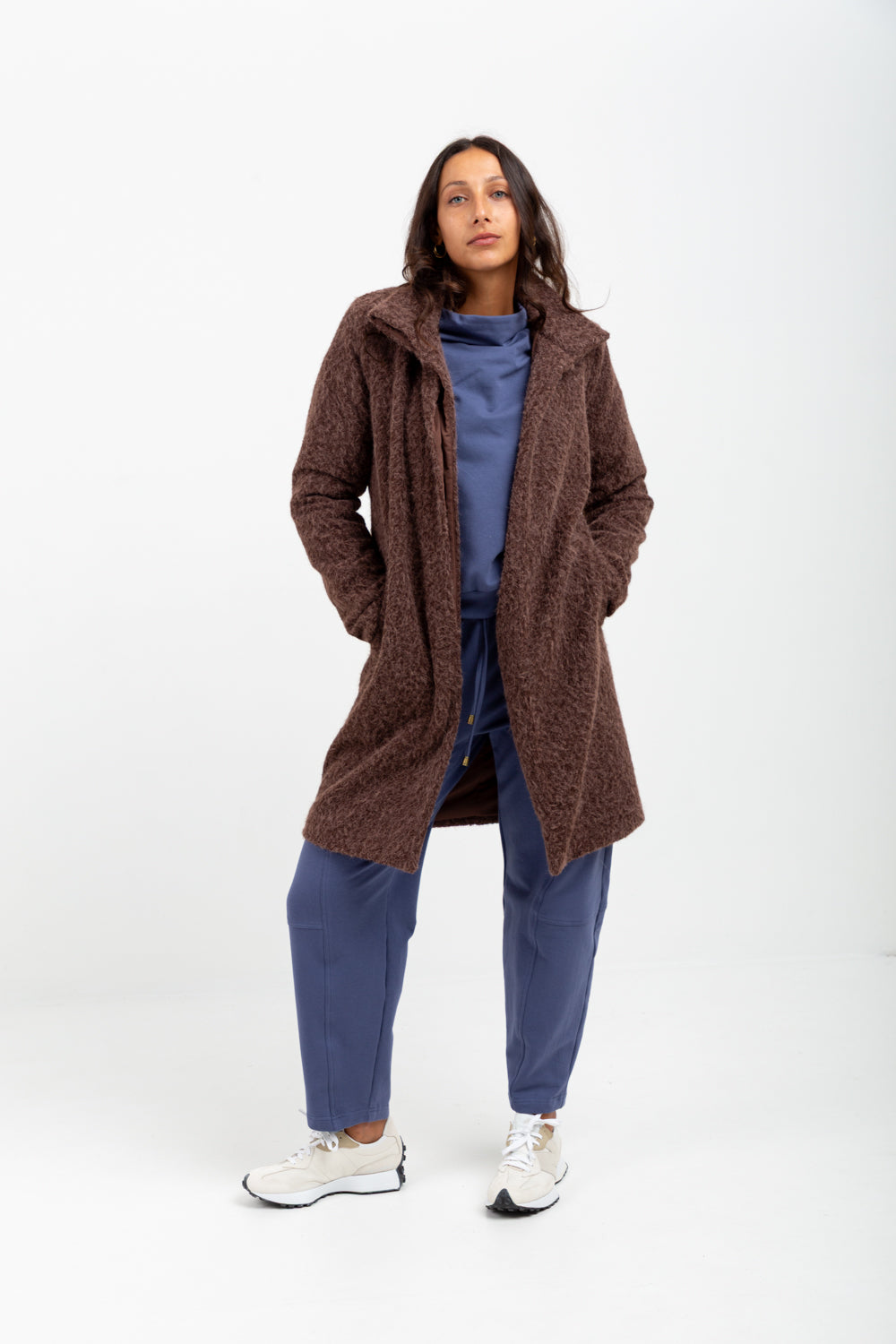 Chrissy Coat Brown Bear-JACKETS-kindacollection-Kinda