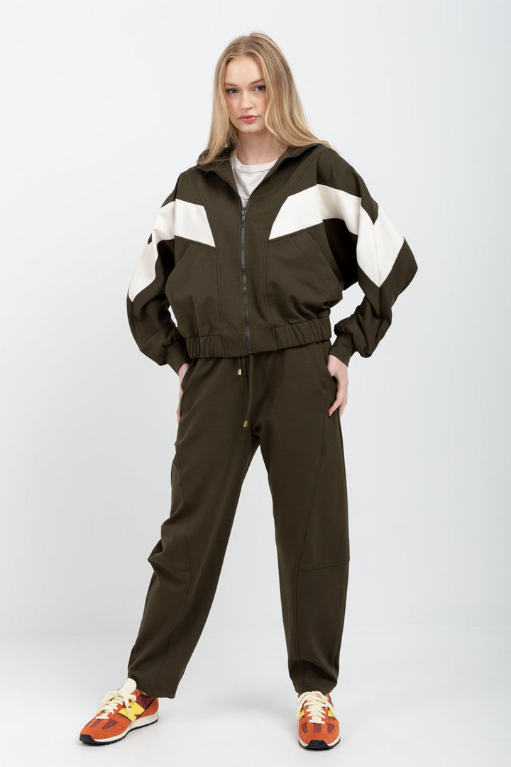Lauper Jacket Komon Green-TRACK SETS-Kindacollection-Kinda