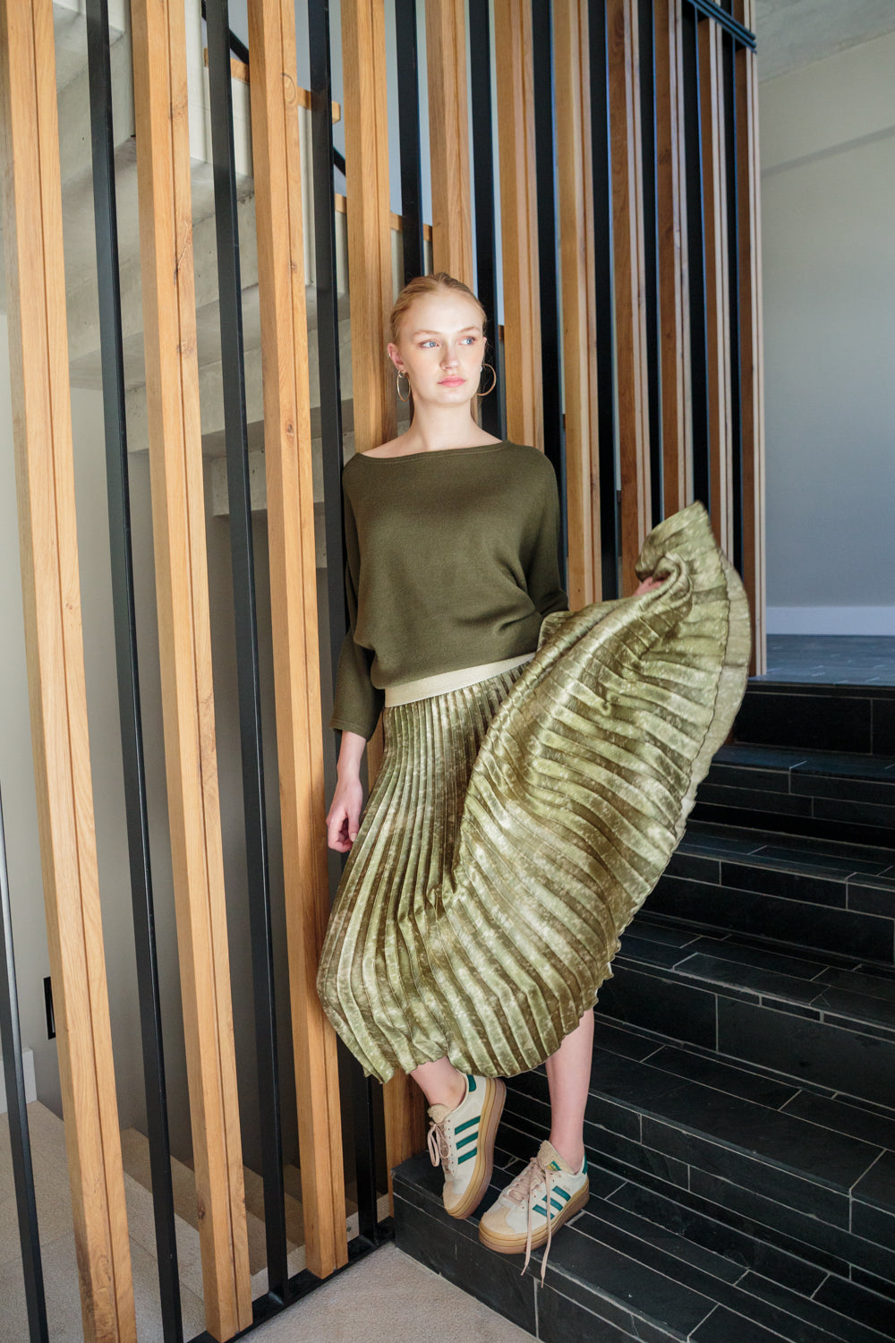 Lagan Skirt Misty Morning-SKIRTS-kindacollection-Kinda
