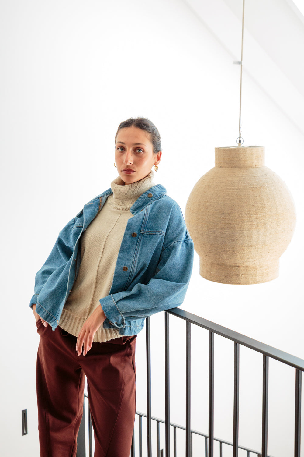 Springsteen Denim Jacket-JACKETS-Kindacollection-Kinda