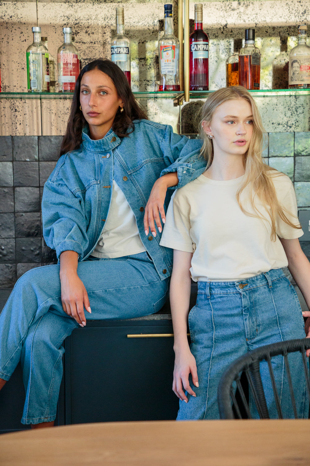 Springsteen Denim Jacket-JACKETS-Kindacollection-Kinda