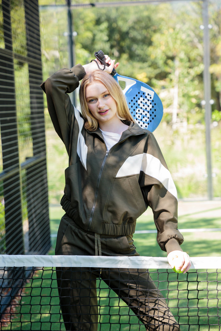Lauper Jacket Komon Green-TRACK SETS-Kindacollection-Kinda