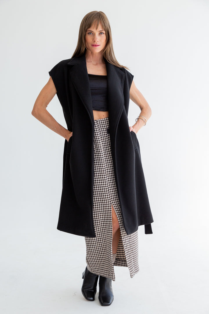 The Serafina Coat Black-JACKETS-kindacollection-Kinda