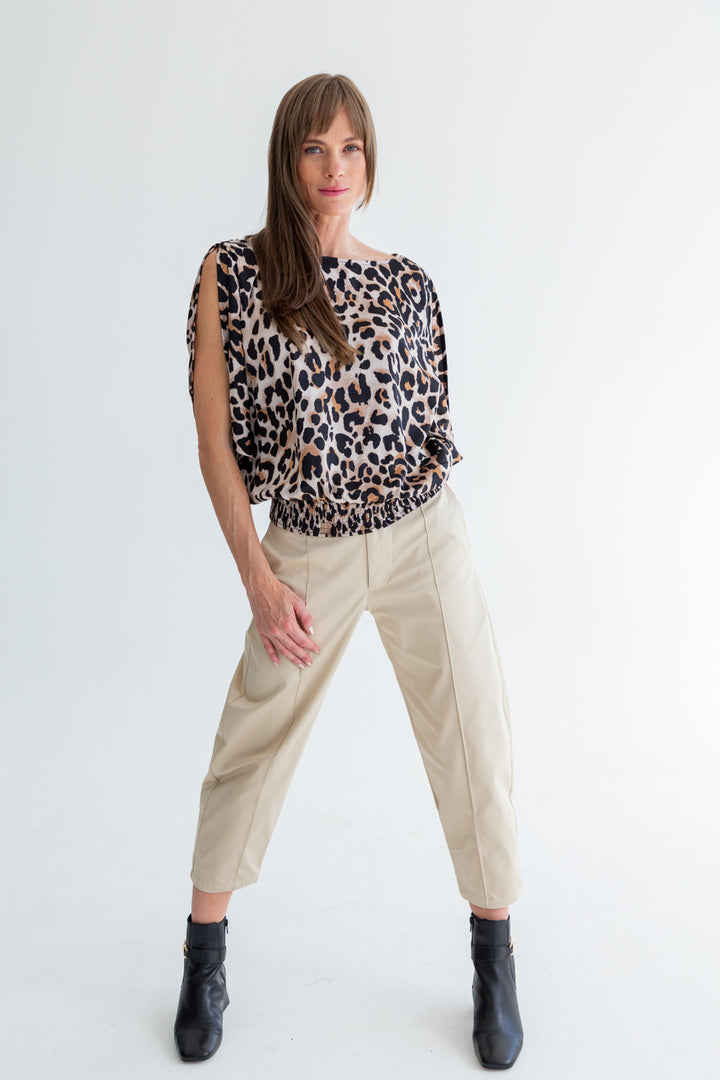 Evelina Top Animal Print-TOPS-kindacollection-Kinda