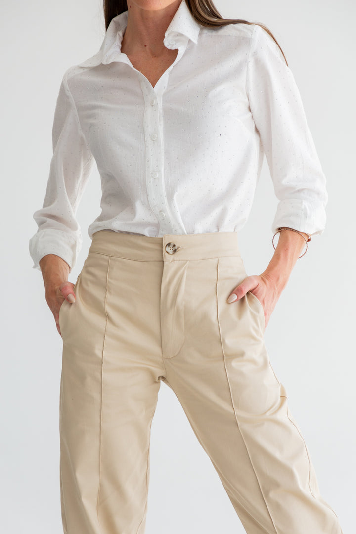 Vera Pants Stone-PANTS-kindacollection-Kinda