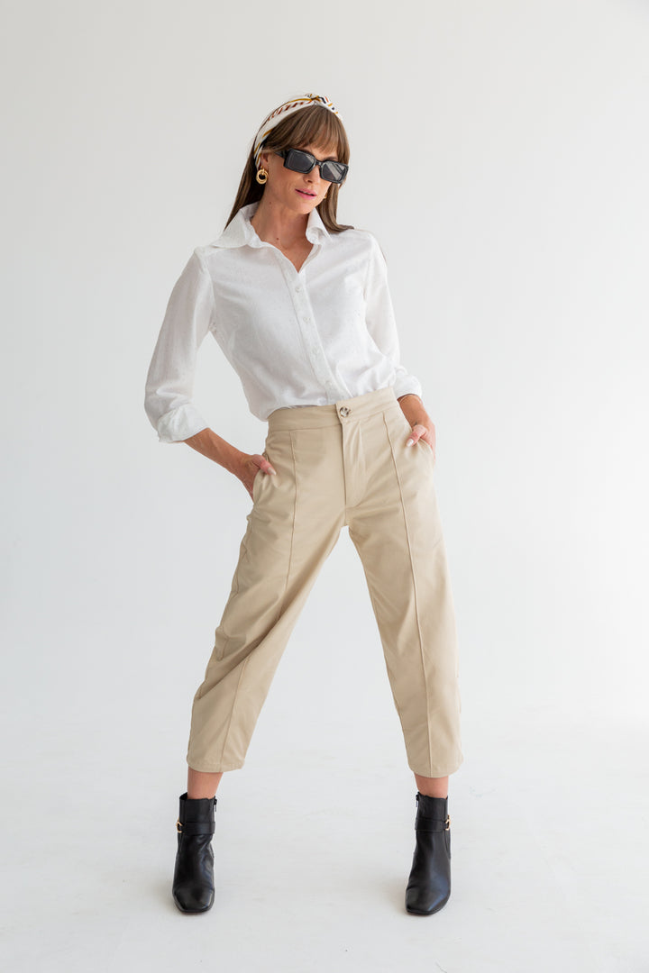 Vera Pants Stone-PANTS-kindacollection-Kinda