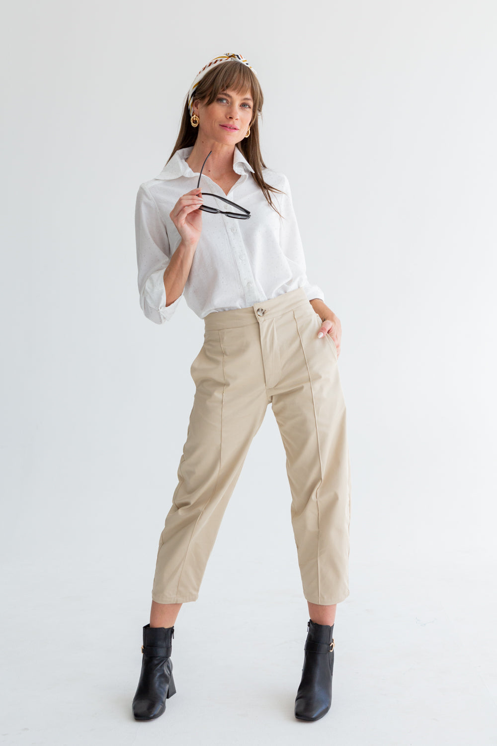 Vera Pants Stone-PANTS-kindacollection-Kinda